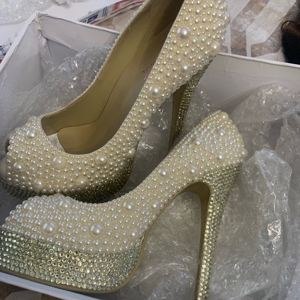 Custom made Bridal shoes